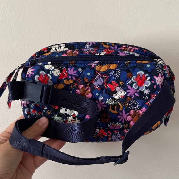 Vera Bradley Disney hip bag with Flirty Mickey and Minnie Floral Design - Picture 2 of 3